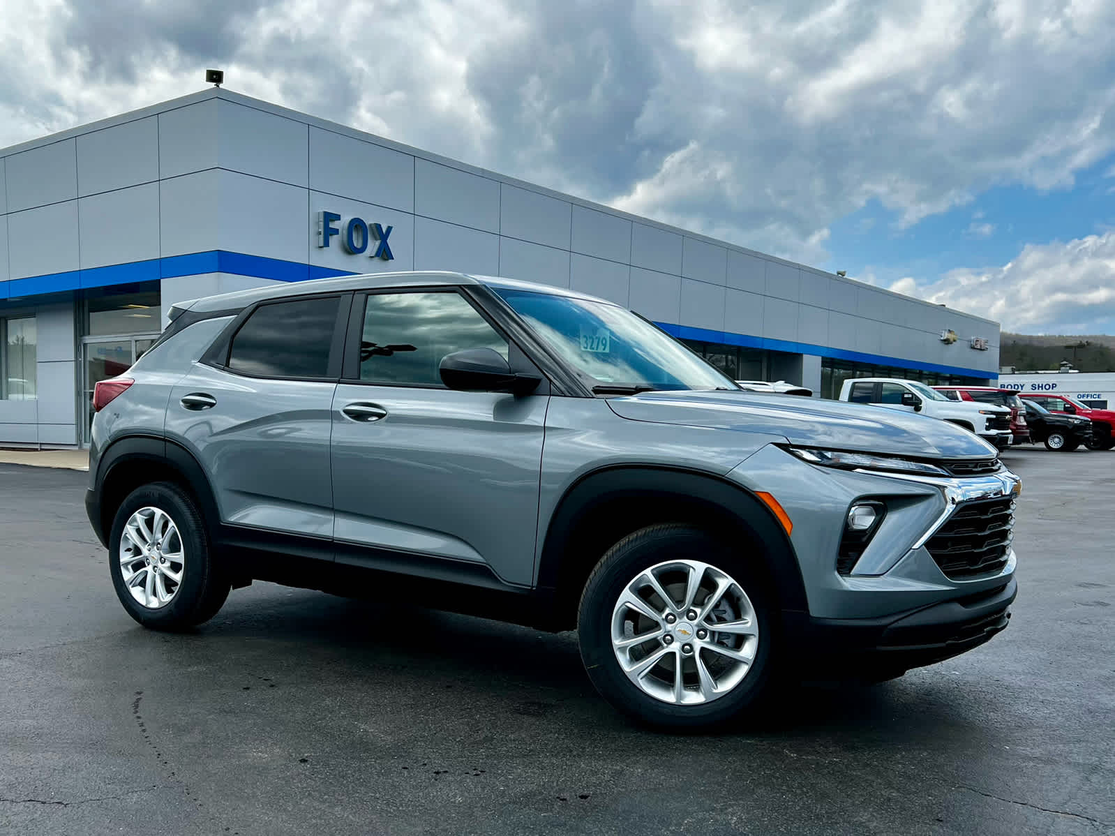 2026 Chevrolet Trailblazer LS in Sterling Gray Metallic — front three-quarter view